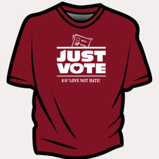 Red-Just-Vote-For-Love-T-shirt