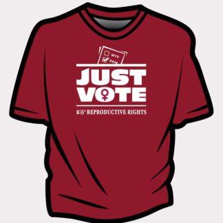 Red-Just-Vote-For-Reproductive-Rights-T-shirt